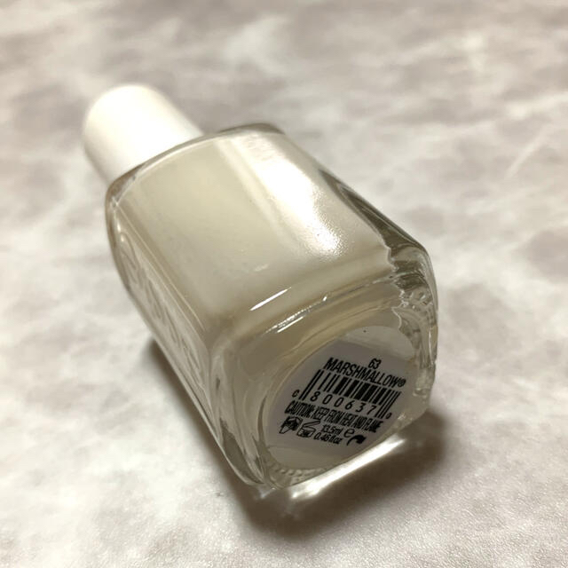 Essie(エッシー)のessie エッシー ネイルポリッシュ 63 マシュマロホワイト ネイルカラー コスメ/美容のネイル(マニキュア)の商品写真