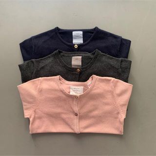 ザラキッズ(ZARA KIDS)のZARA kids カーディガン　3枚セット　4才　104cm(カーディガン)