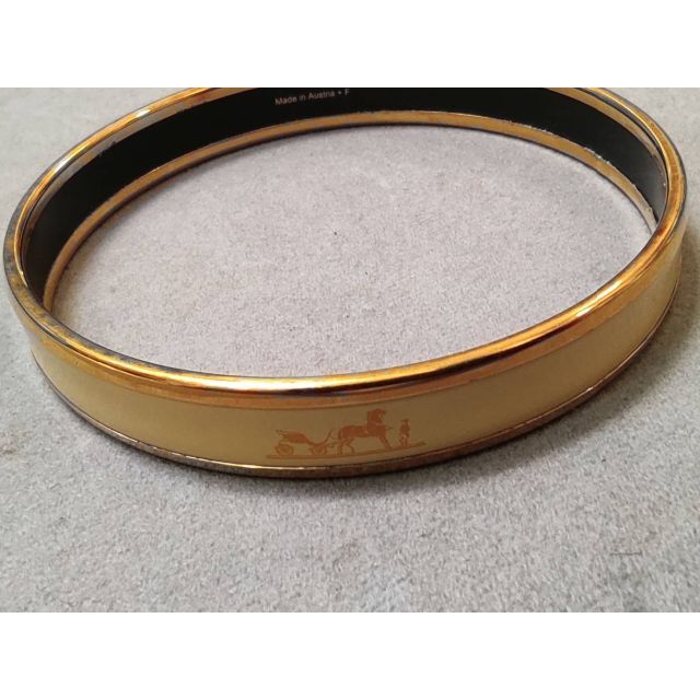 HERMES(エルメス) エマイユ カレーシュ バングル ブレスレット-