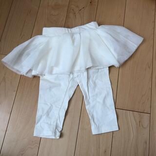 ベビーギャップ(babyGAP)のチュールスカート　白 6-12m(スカート)