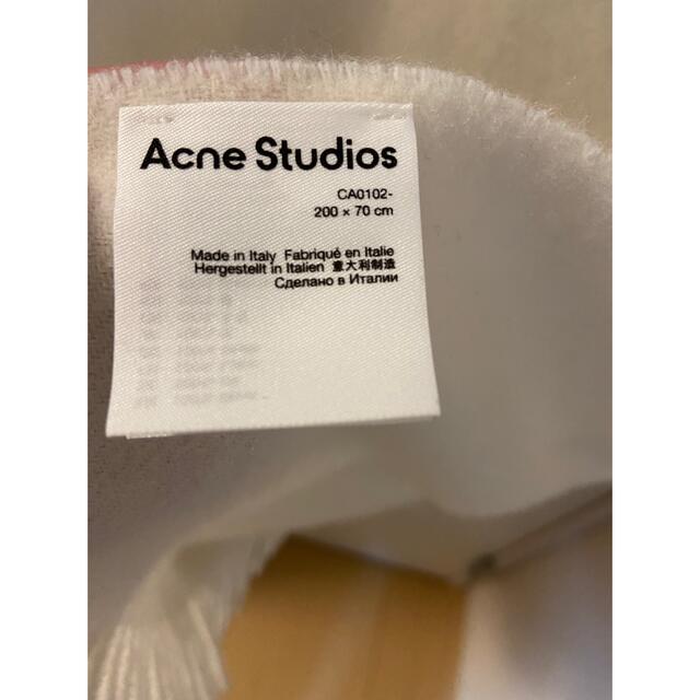 Acne Studios(アクネストゥディオズ)のアクネ　ストゥディオス　大判ストール レディースのファッション小物(マフラー/ショール)の商品写真
