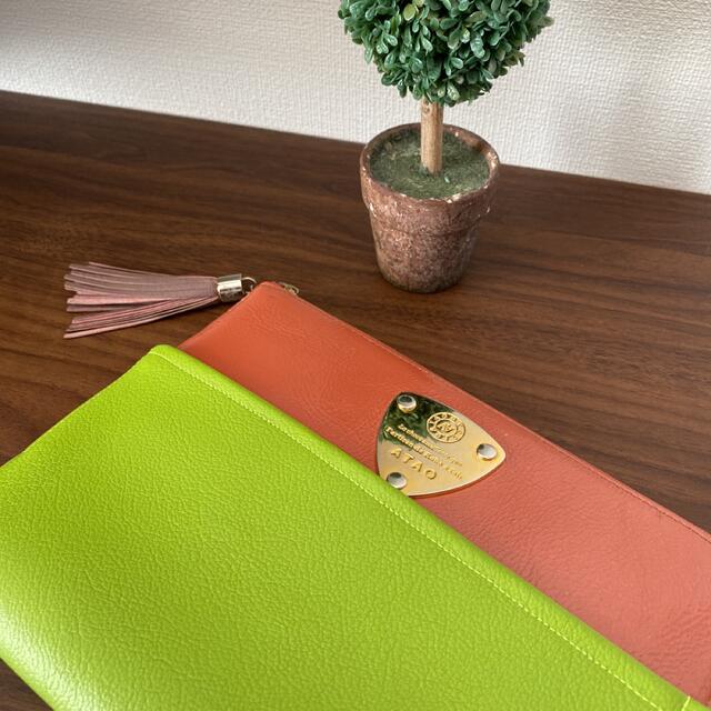 アタオ　長財布カバーケース ハンドメイドのファッション小物(財布)の商品写真