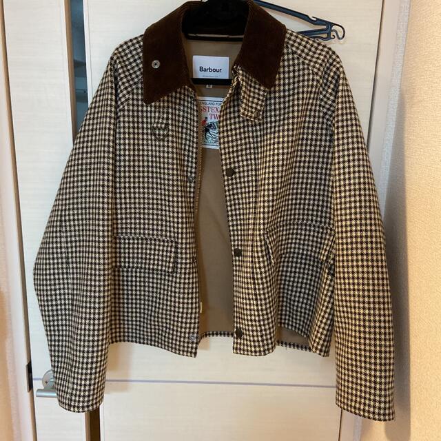 barbour バブアー ツイード BEAUFORT チェック柄 メンズM - www ...