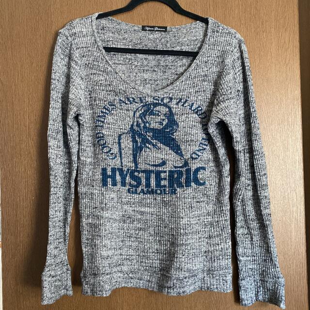 HYSTERIC GLAMOUR(ヒステリックグラマー)のヒステリックグラマー　リブニット レディースのトップス(ニット/セーター)の商品写真