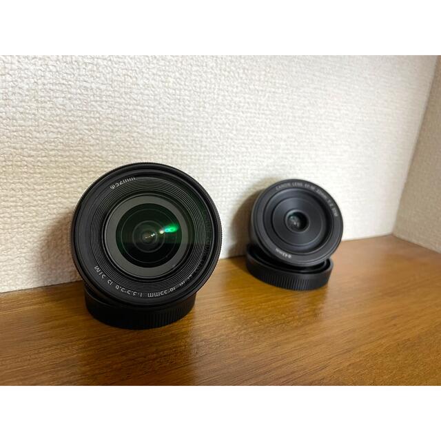 Canonミラーレス一眼カメラEOS Mダブルレンズキット