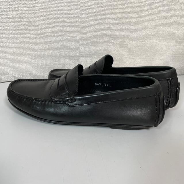 TREMP 黒革靴　39 24.5cm レディースの靴/シューズ(ローファー/革靴)の商品写真