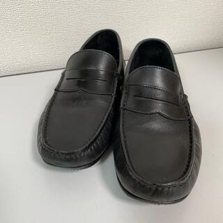 TREMP 黒革靴　39 24.5cm(ローファー/革靴)