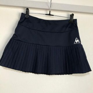 ルコックスポルティフ(le coq sportif)のルコック　テニス　スコート　プリーツ　ネイビー　M(ウェア)