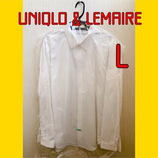 ユニクロ(UNIQLO)のLサイズUNIQLO and LEMAIRE 白シャツ(シャツ)