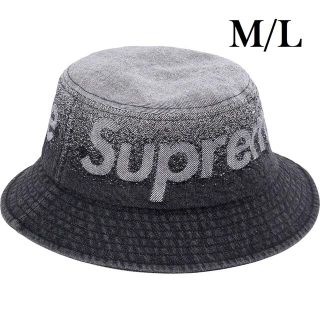 シュプリーム(Supreme)のSupreme Fade Jacquard Denim Crusher M/L(ハット)