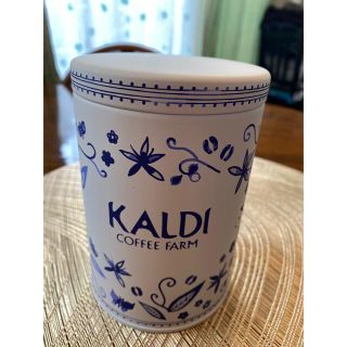 カルディ(KALDI)の【KALDI】2022春のキャニスター缶(収納/キッチン雑貨)