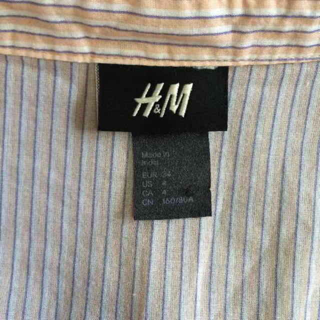 H&M(エイチアンドエム)のH&M シャツワンピ レディースのワンピース(ひざ丈ワンピース)の商品写真