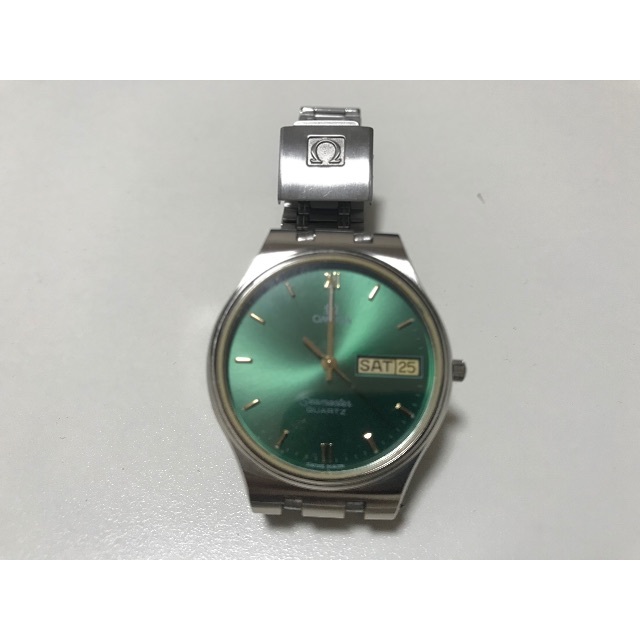 【ジャンク品】オメガ シーマスター デイデイト ヴィンテージ クォーツ腕時計