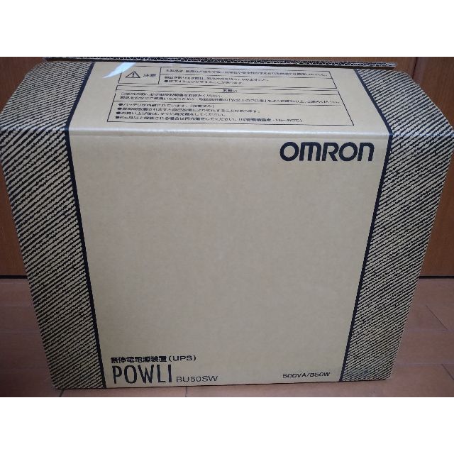 ■新品 オムロン OMRON BU50SW 無停電電源装置(UPS)  地震 雷PC周辺機器