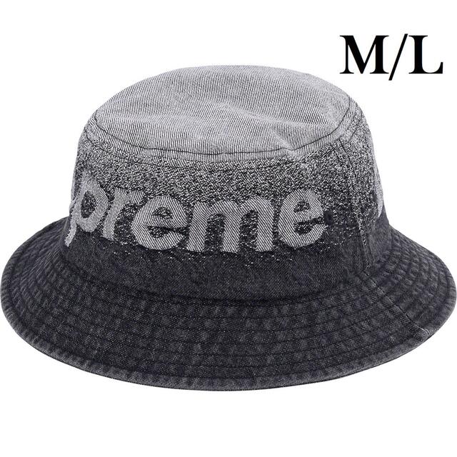 Supreme Fade Jacquard Denim Crusher M/L帽子