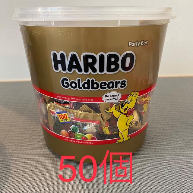 Golden Bear(ゴールデンベア)の【50個】HARIBO ハリボー コストコ 食品/飲料/酒の食品(菓子/デザート)の商品写真