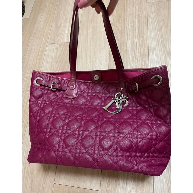 Dior(ディオール)のDIOR トートバッグ　パナレアカナージュ　ピンク レディースのバッグ(トートバッグ)の商品写真