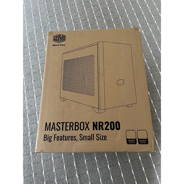 Cooler Master MasterBox NR200 ブラックPC/タブレット