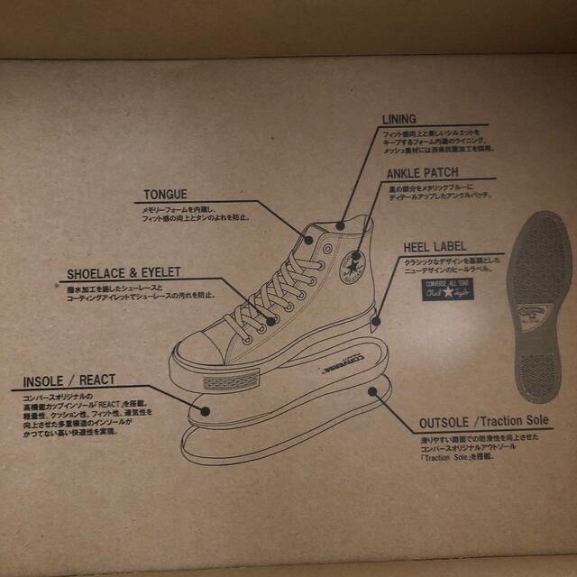 CONVERSE(コンバース)のCONVERSE 100周年　ハイカット メンズの靴/シューズ(スニーカー)の商品写真