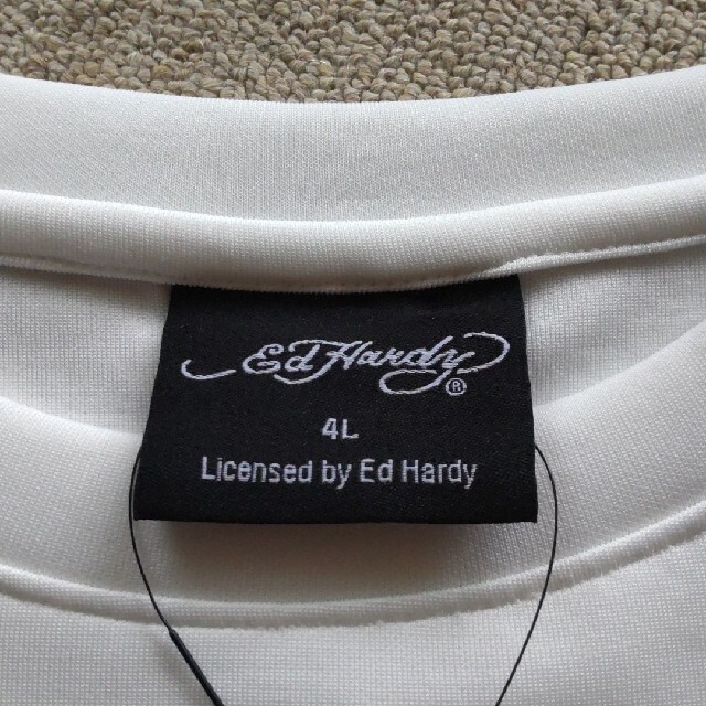 Ed Hardy(エドハーディー)の大きいサイズ ED HARDYポリトレーナー 4L メンズのトップス(スウェット)の商品写真