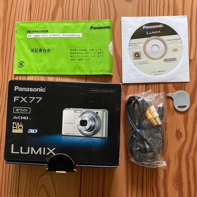 Panasonic - panasonic LUMIX DMC-FX77【ジャンク品】の通販 by Panasonic - panasonic LUMIX DMC-FX77【ジャンク品】の通販 by