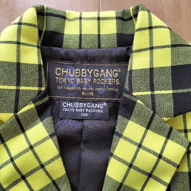 CHUBBYGANG(チャビーギャング)のCHUBBYGANG  チャビーギャング　スーツ キッズ/ベビー/マタニティのキッズ服男の子用(90cm~)(ドレス/フォーマル)の商品写真