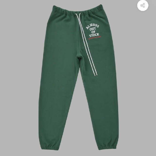 always out of stock SWEAT PANTS-GREEN