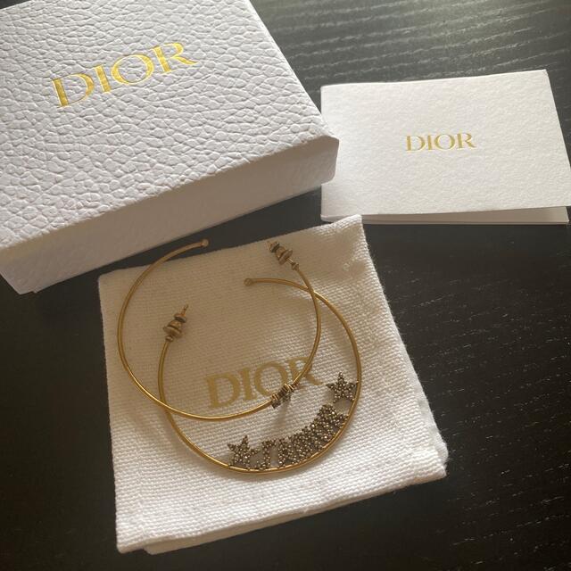 ピアス完全正規品 dior フープピアス ビジュー ディオール  リング