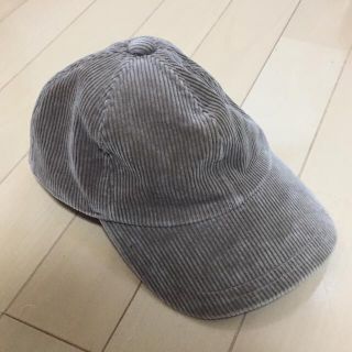 コムサイズム(COMME CA ISM)の早い者勝ち コーデュロイキャップ 帽子(キャップ)