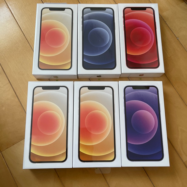 Apple - TRさん専用6台アップル iPhone12 64GB ホワイト 未開封