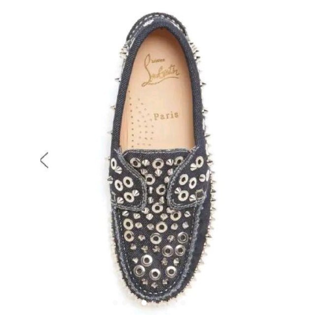 Christian Louboutin ヨットスパイク デニム スタッズ | www.tspea.org