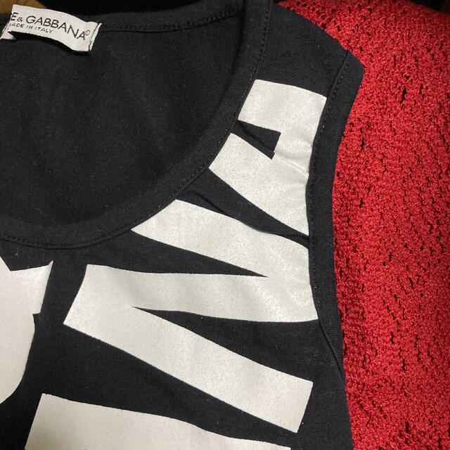 DOLCE&GABBANA(ドルチェアンドガッバーナ)のドルチェ＆ガッパーナ　Ｔシャツ　黒　ロゴ　ドルガバ メンズのトップス(Tシャツ/カットソー(半袖/袖なし))の商品写真