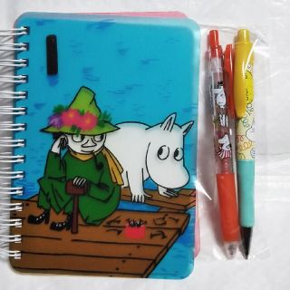 ムーミン(MOOMIN)のムーミン リングノート＆ペン(ノート/メモ帳/ふせん)