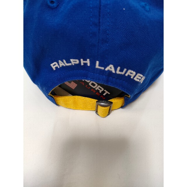 POLO RALPH LAUREN(ポロラルフローレン)のPOLO SPORT キャップ 星条旗　デニム　usa　フラッグ　ラルフローレン メンズの帽子(キャップ)の商品写真