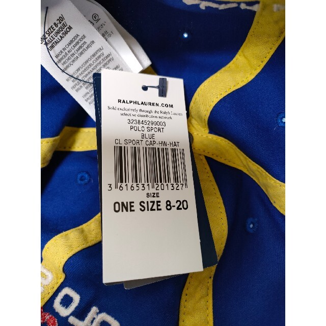 POLO SPORT キャップ 星条旗 デニム usa フラッグ ラルフローレン-tav.ch