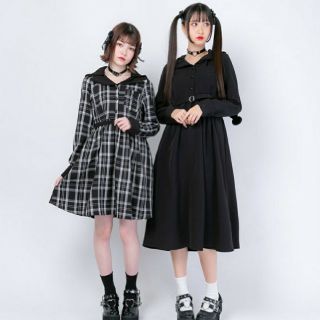 ユメテンボウ(夢展望)の夢展望 クロミコラボ 膝丈ワンピース👗(ひざ丈ワンピース)