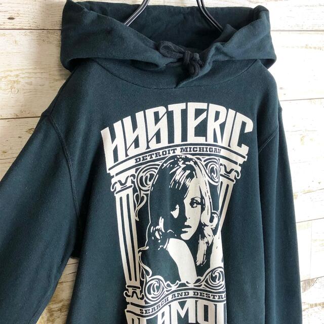 HYSTERIC GLAMOUR(ヒステリックグラマー)のhystericglamour ヒステリックグラマー パーカー ビックロゴ入り メンズのトップス(パーカー)の商品写真