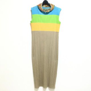 プリーツプリーズイッセイミヤケ(PLEATS PLEASE ISSEY MIYAKE)のプリーツプリーズ ワンピース サイズ4 XL -(その他)