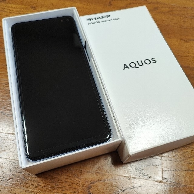 美品 AQUOS sense 4 Plus パープル