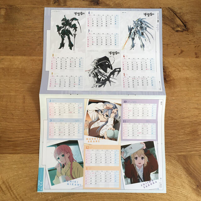 Newtype ニュータイプ　2022年 4月号 付録 組立式卓上カレンダー エンタメ/ホビーの雑誌(アニメ)の商品写真