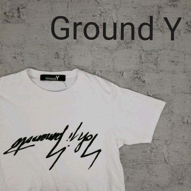 Ground Y グラウンドワイ 半袖Tシャツ