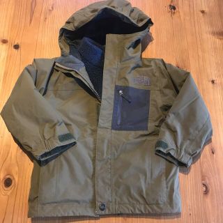 ザノースフェイス(THE NORTH FACE)のNorth Face キッズ　ナイロンジャケット＋フリースセット　size100(ジャケット/上着)