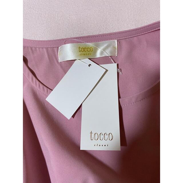 tocco(トッコ)の《未使用・タグ付き》トッコ　ブラウス レディースのトップス(シャツ/ブラウス(長袖/七分))の商品写真