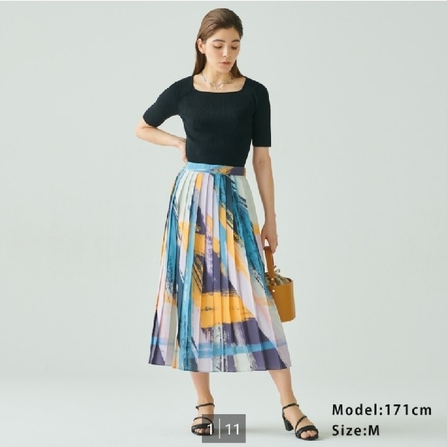 PLST - 新品!未使用!タグ付!♥️PLST♥️マルチカラープリント