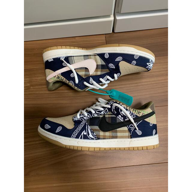 靴/シューズTravis Scott × Nike SB Dunk Low トラヴィスナイキ