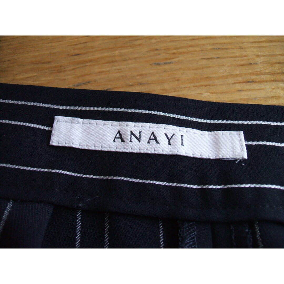 ANAYI(アナイ)のANAYI/ストライプキュロット/36/アナイ【レディース】【中古】1-0317M△ レディースのパンツ(カジュアルパンツ)の商品写真