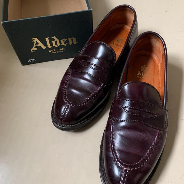 流行 Alden - 1/2C ローファー 7 お値下げ ALDEN ドレス/ビジネス