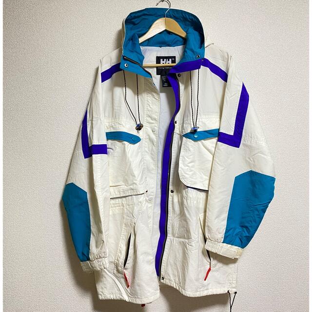 90s ヴィンテージ ヘリーハンセン マウンテンパーカー | so80.com.br