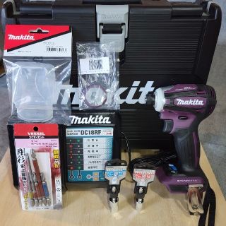 マキタ(Makita)のマキタ純正　インパクトドライバー18v 　モデルTD172DGX★新品★パープル(工具/メンテナンス)