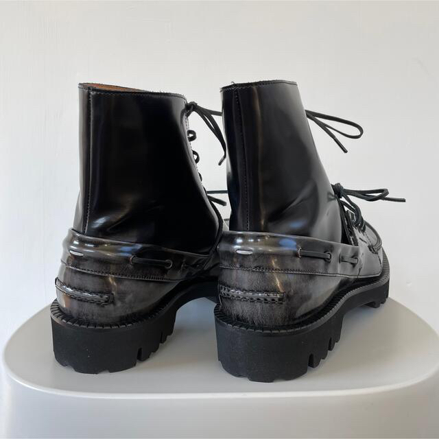 Maison Martin Margiela(マルタンマルジェラ)の新品 Maison Margiela Spliced アンクルブーツ 26.0 メンズの靴/シューズ(ブーツ)の商品写真